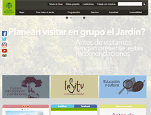 Tablet Screenshot of botanicomedellin.org